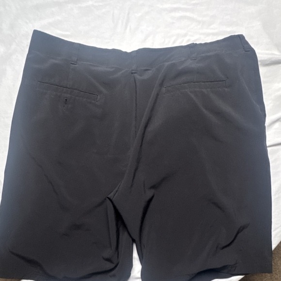 Ben Hogan Men's Black Chino Golf Shorts Flat Front Solid Activewear Belt Loops - Picture 4 of 9